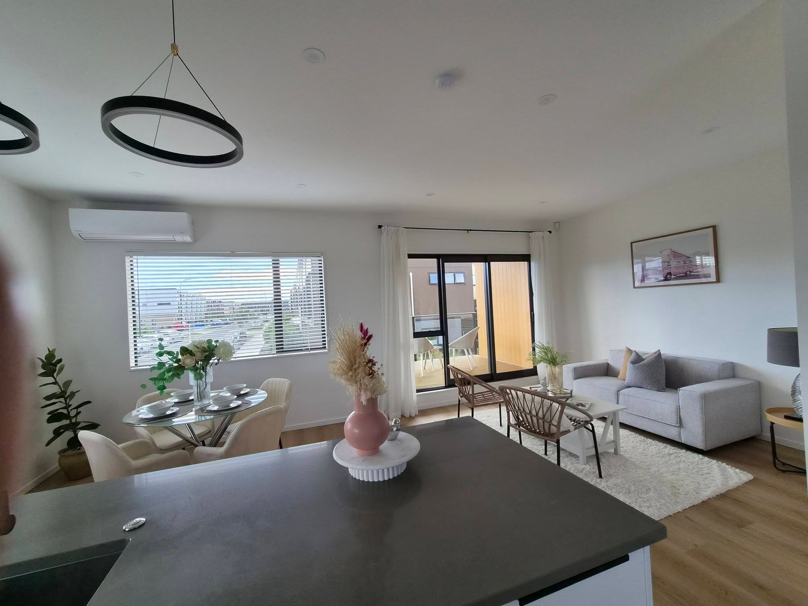 Open plan living repaint