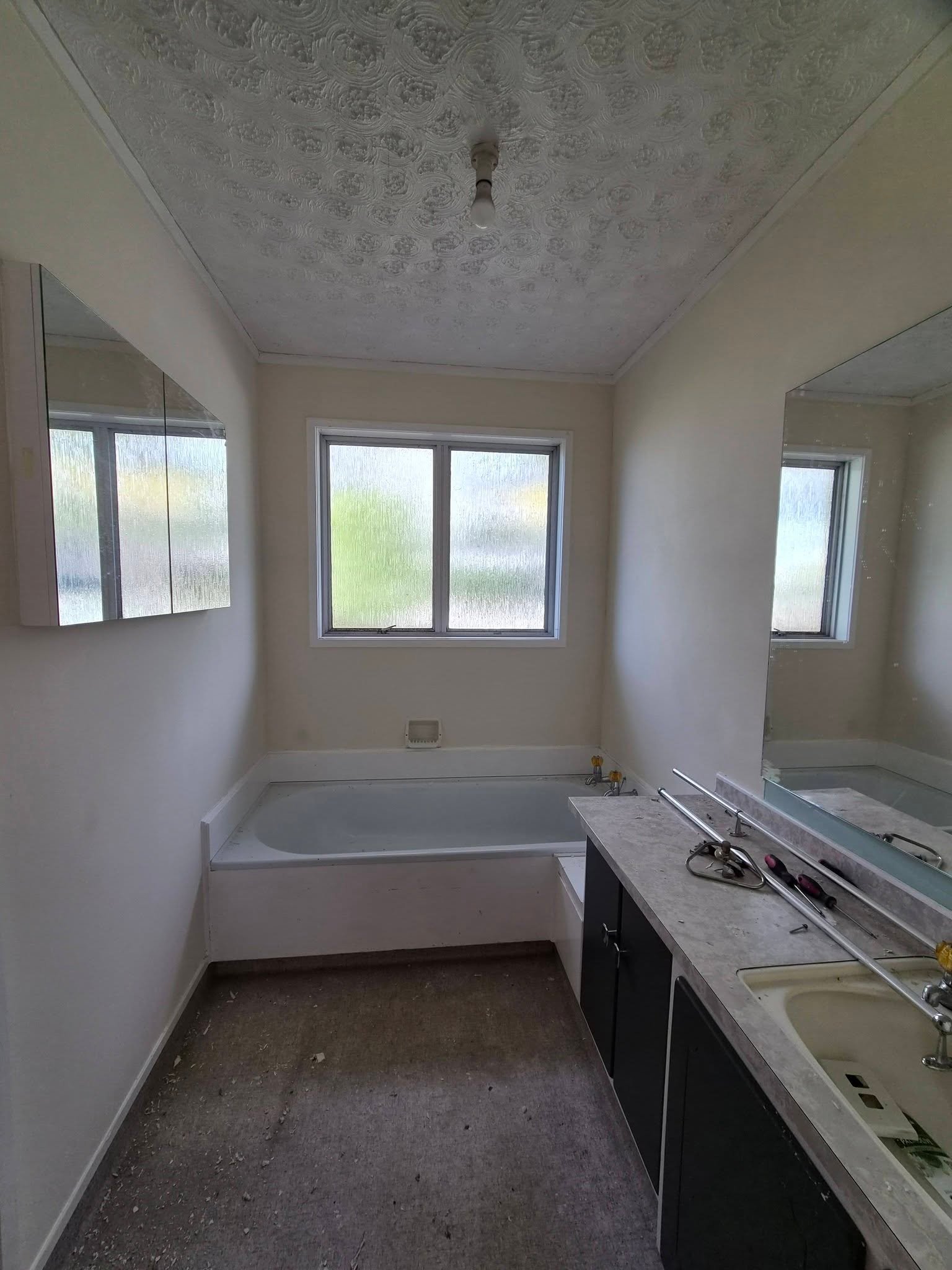 House exterior cladding repaint