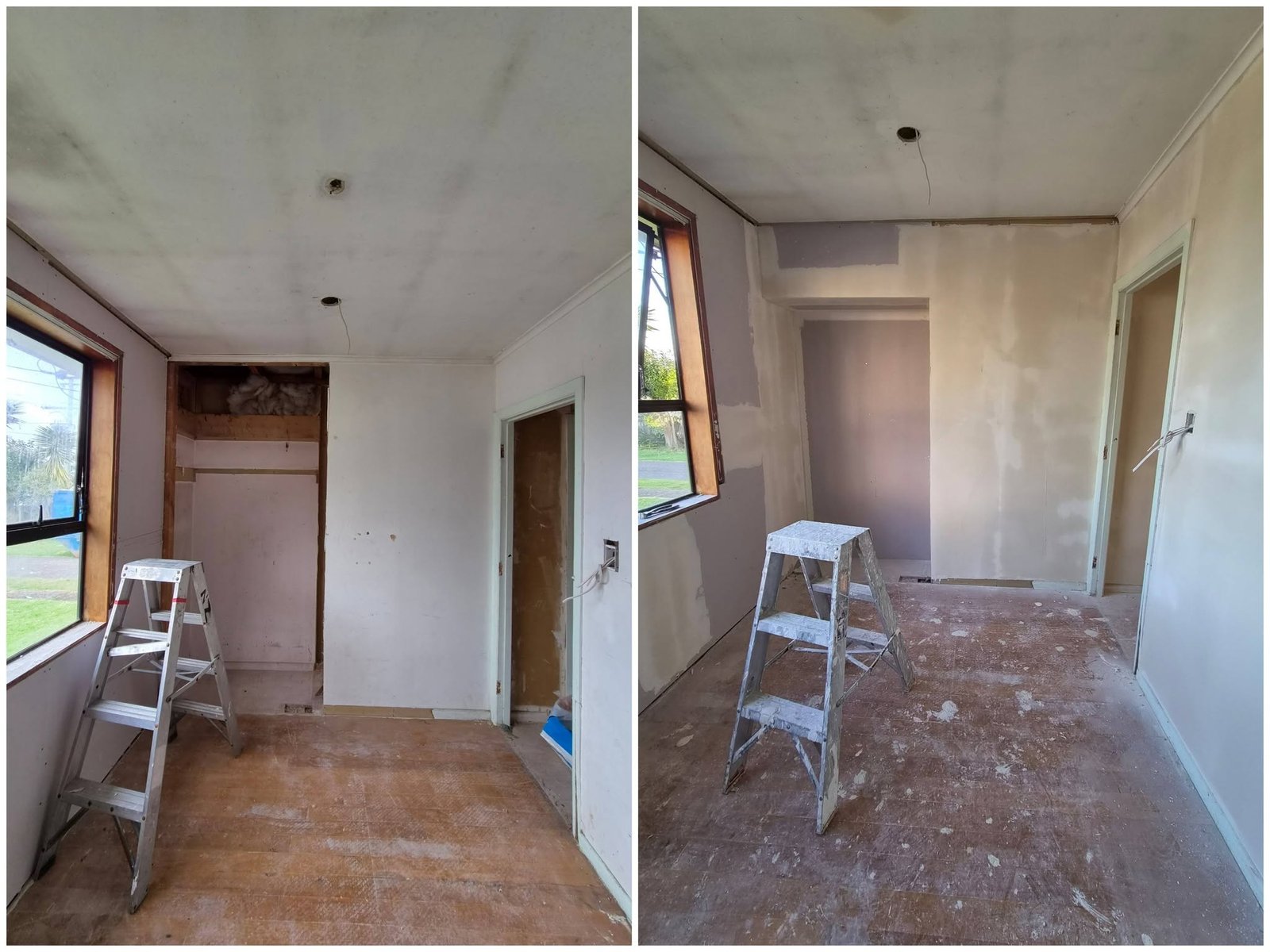 Bedroom feature wall