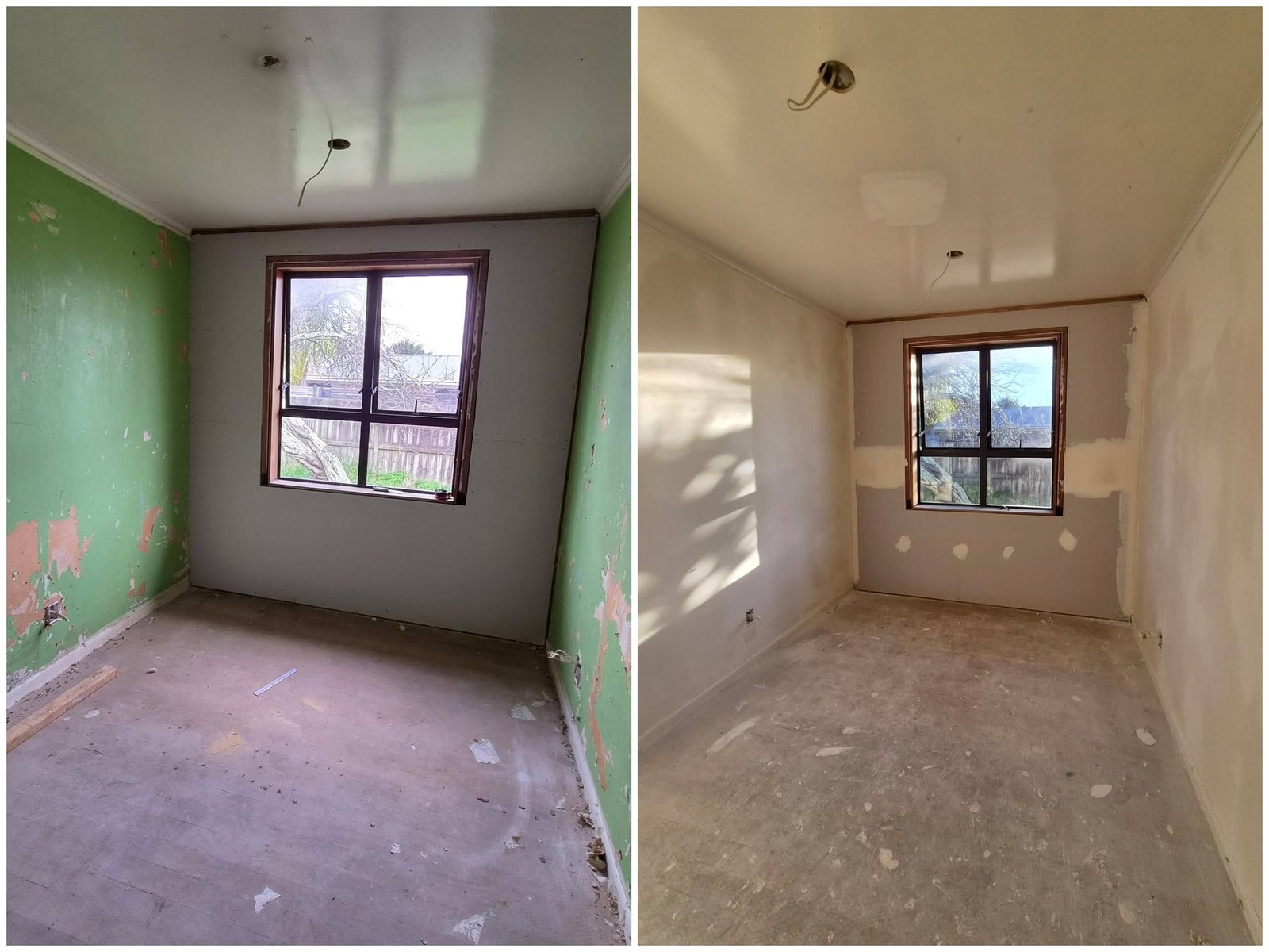 Bright living space repaint