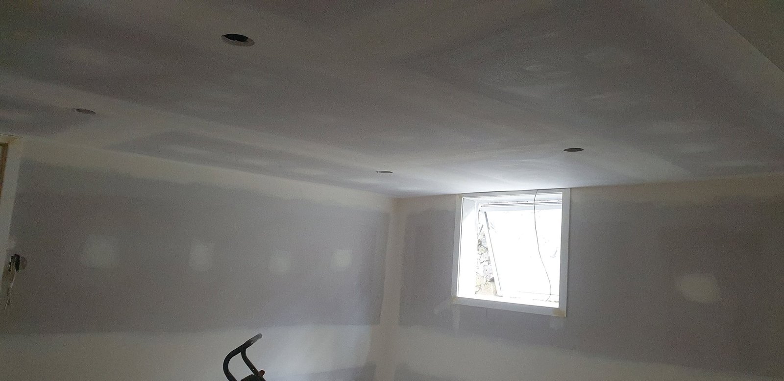 Plaster repair work
